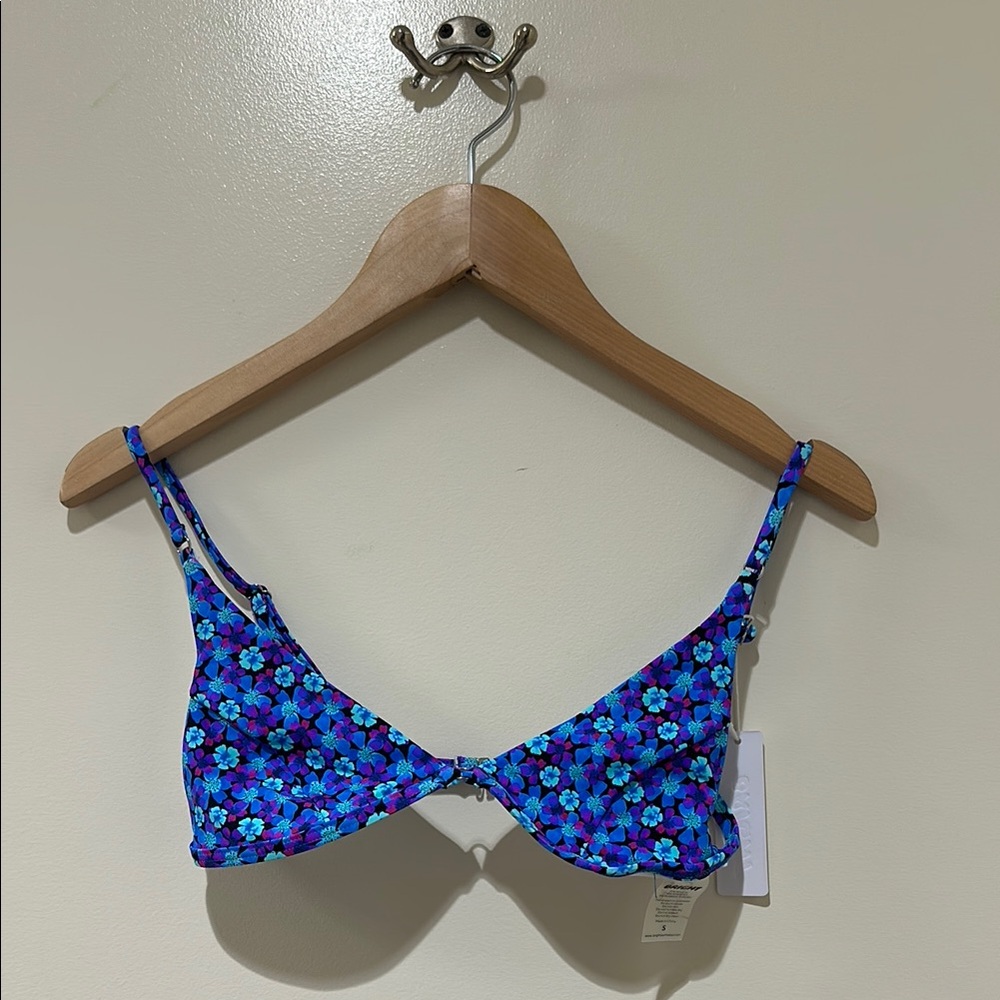Bright Swimwear small blue/purple bikini top